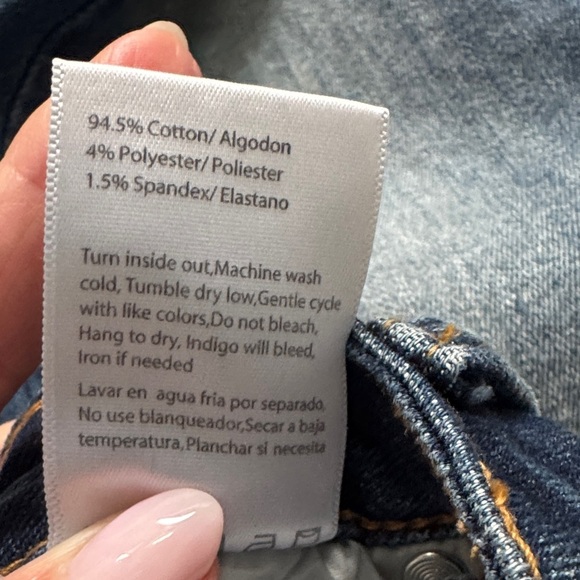 Risen- Dark Blue Skinny Jeans - Picture 7 of 15